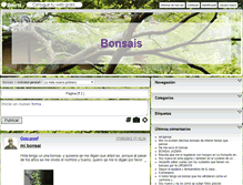 Tablet Screenshot of bonsais.portalbonsai.com