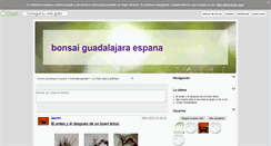 Desktop Screenshot of bonsai-guadalajara-espana.portalbonsai.com